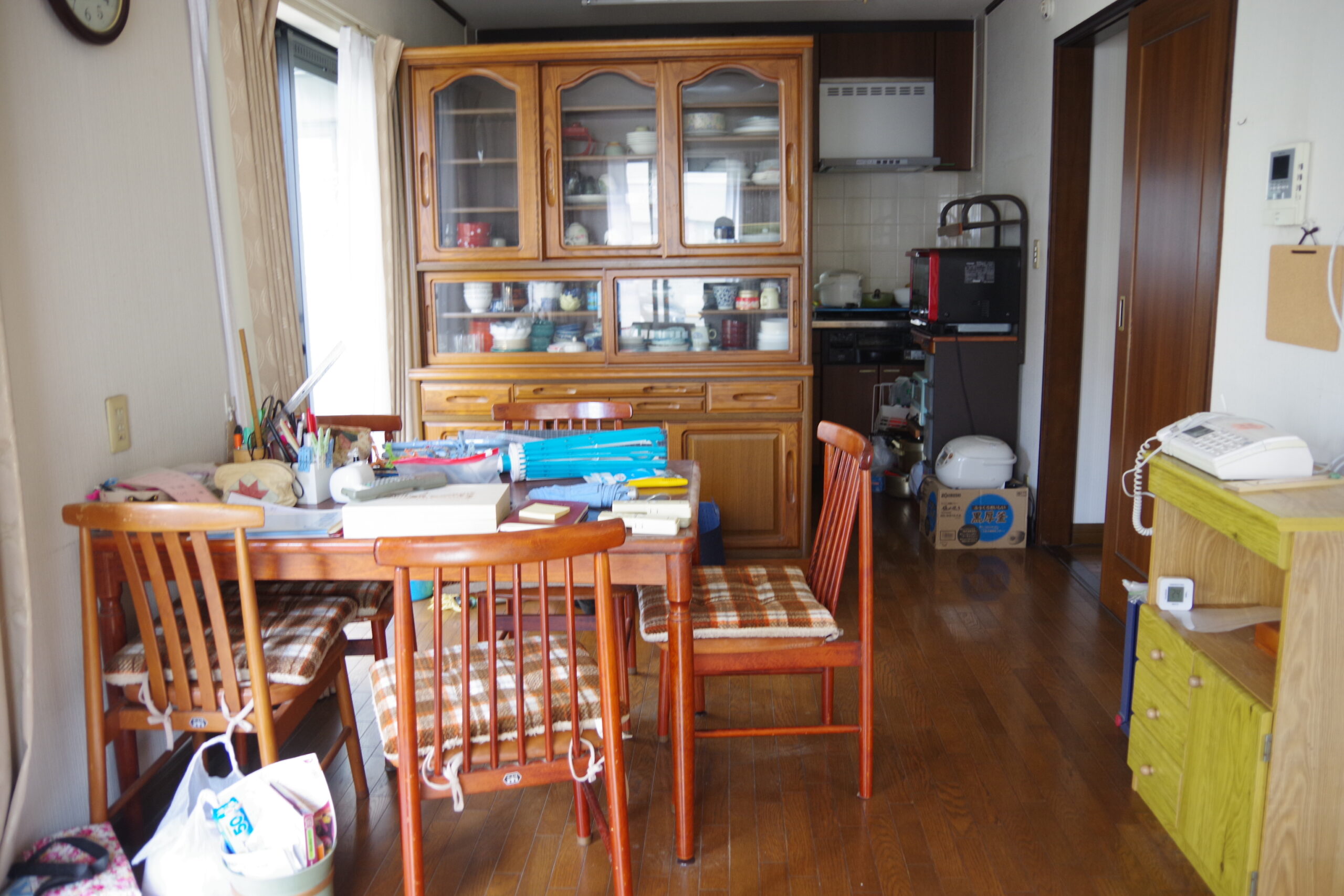 兵庫県神戸市須磨区にて　母から受け継いだ家を整理して欲しいとご依頼をいただきました　家財整理作業