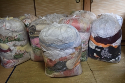 遺品整理　衣類