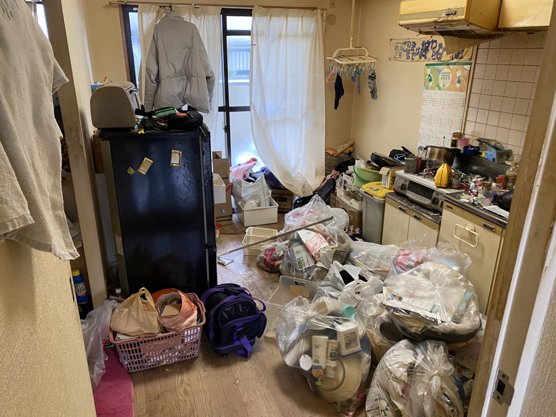 【東大阪市・遺品整理事例】2026年2月 水回りの汚れがひどいお部屋　徹底清掃まで対応